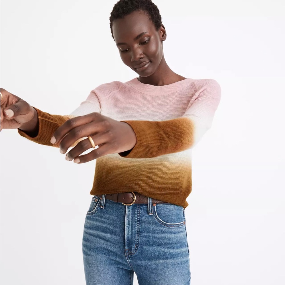 Madewell Cashmere Cropped Sweater Size Medium